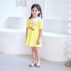 마리앤모리 여아용 통기성 스윗 체리 원피스