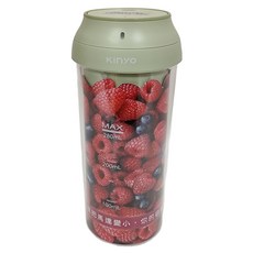 Kinyo USB隨行杯果汁機 JRU-6690 綠色 280ml