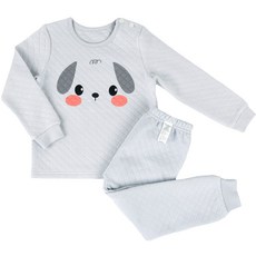 Maykids 幼童青少年 Bebe Puppy 保暖內衣褲套裝
