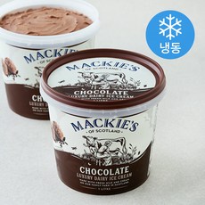 맥키스오브스코트랜드 초콜릿 럭셔리 데어리 아이스크림 (냉동), 1개