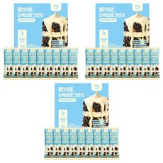 플라이밀 단백질바 크런치 화이트초코맛, 40g, 27개
