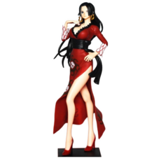 BANPRESTO One Piece Glitter 迷人劇場版 Stampede Boa Hancock 稀有彩色公仔, 1個