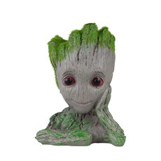 MOBYDICK 青苔格魯特花盆裝飾 F3027, 1個