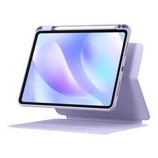 베이스어스 마그네틱 펜슬 커버 태블릿PC 케이스, 퍼플, 1개