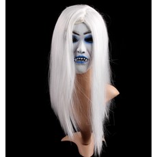 EMOKUBEE 萬聖節女鬼面具, 混合顏色, 1個