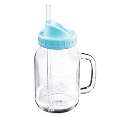 Ball 梅森 OSTER BALL經典隨鮮瓶, 藍色, 600ml, 1個