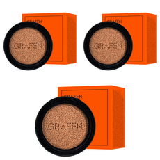 GRAFEN 男士氣墊粉餅補充芯 14g, 3號, 3個
