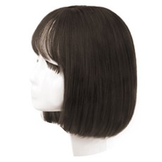 女性波浪全頂假髮 Y34, 深棕色, 1個