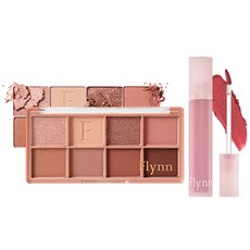 Flynn 多色眼影盤+絲絨脣釉, 眼影盤 + Tint, 1套