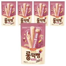 아이배냇 유아용 롱떡뻥, 5개, 30g, 자색고구마맛