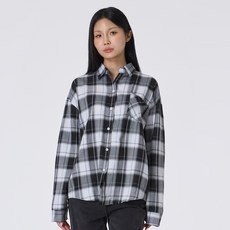 Elsso 女款格紋夾克式襯衫
