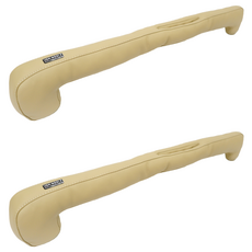 M-NOBLE 車用3D縫隙防漏墊 高級款, 米色, 2個