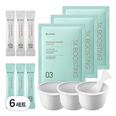 리더스 3X 부스팅 모델링 마스크 티트리 3회분, 6세트