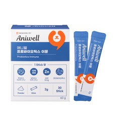 대웅펫애니웰 반려동물 영양제, 30개입, 장건강/유산균, 1개