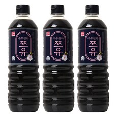 한라 주부천하 쯔유, 1L, 3개