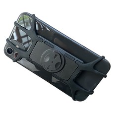 타바 자전거 속도계 마운트 실리콘 휴대폰 거치대, 1개