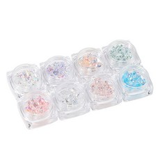 有趣的指甲甜美指甲可愛熊零件套組 KN-P1007, 1組, 混色