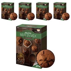 麵包園 BG 巧克力鬆餅粉, 5個, 380g