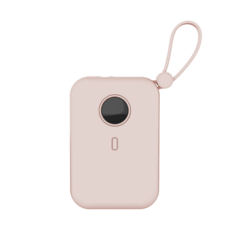 부이 대용량 충전 휴대용 보조 배터리 10000mAh 멀티단자, SAND PINK, B4BP-11X