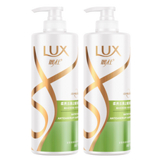 LUX 麗仕 柔亮去屑止癢 洗髮乳 含4D玻尿酸+專研去屑配方, 750g, 2瓶