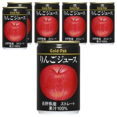 Gold-Pak 蘋果原汁, 160ml, 6個