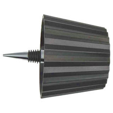 西格傢飾 百褶酒瓶蓋氛圍燈, LED觸摸調光, RGB光效, 2000毫安, 黑色