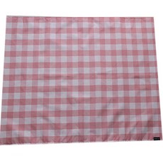 攜帶式野餐墊 粉紅方格, 1個