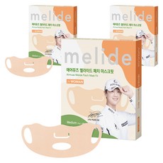 에어뮤즈 여성용 멜라이드 자외선차단 패치 마스크핏, 76g, 3개