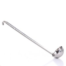 食堂大湯勺 200ml, 銀, 1支