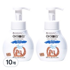 IVLY nature 孩童用洗手乳, 280ml, 10瓶, 單一香味