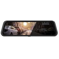 領先者 2K高清流媒體 全螢幕觸控後視鏡行車記錄器 ES-30 PRO 12吋, 主機 + 車充線 + 後鏡頭線 + 後鏡頭 + GPS天線 + 綁帶