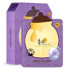 papa recipe Bombee毛孔護理蜂蜜安瓶面膜 250g, 10片, 1盒