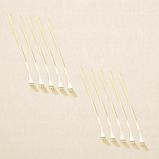 해모 윌리브 국산 304스텐 셀라 티타늄 커트러리, 10개, 티타늄 티포크 롱