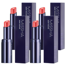 미샤 듀이 루즈 립스틱, 4개, 돌리코랄