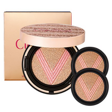 Cledbel 奇蹟V緊緻氣墊粉餅+補充蕊 2入, 21號, 1組