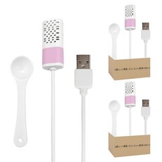 次氯酸鈉消毒水製造器 附小湯匙 4.5 x 2cm 線長100cm, 單一商品, 2組