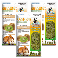 Pet Village 魔法村 小動物用天然奇異果乾, 100g, 3包