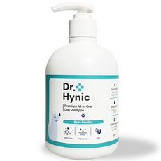 Dr. Hynix Premium 多合一狗洗髮水嬰兒爽身粉, 1個, 500ml
