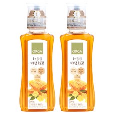 ORGA 1+ 級野花蜂蜜, 500g, 2瓶