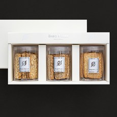 브로드카세 고소한 쿠키, 100g, 3개입, 1세트