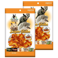 Pet Village 魔法村 小動物用薄切雞肉片條，富含蛋白質，低脂肪，無添加防腐劑, 45g, 2包