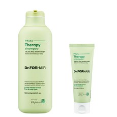 Dr. For Hair Phyto 頭皮護理洗髮水 500ml + 70ml 套裝, 1組