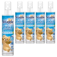 Snuggle 熊寶貝 藍色火花清新Plus織物除臭劑 正裝, 5個, 150ml