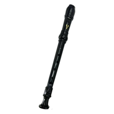 JK 德式高音直笛 8孔, 1個, 黑色