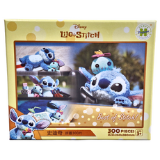 HUNDRED PICTURES 百耘圖 Stitch拼圖 300片 尺寸260x380mm, 史迪奇, 1盒