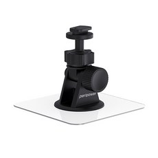 peripower 吸盤式行車紀錄器支架，真空壓桿吸盤底座，適用於17mm球頭行車紀錄器/導航機, 單件