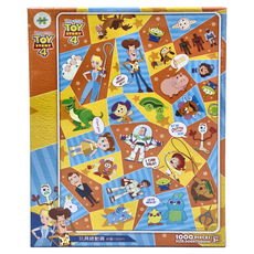 HUNDRED PICTURES 百耘圖 玩具總動員4 拼圖 1000片 尺寸: 500x750mm 適合年齡: 3歲以上, 1盒