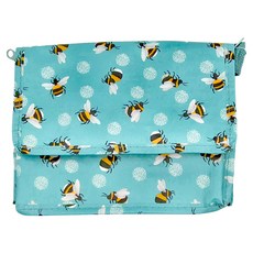Rex LONDON 環保保溫保冷袋, 小蜜蜂 藍色 + 黑色 + 白色 + 黃色, 1個