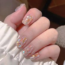 Maket Gamseong Aura Fine系列美甲貼片 24入組, 2組, 18號