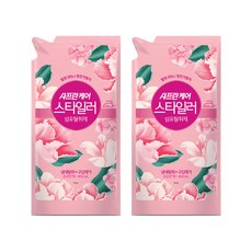 샤프란 케어 스타일러 섬유탈취제 은은한향 리필, 400ml, 2개